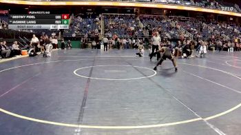 132 lbs Champ. Round 1 - Destiny Fidel, East Rutherford&nbsp; vs Jasmine Laing, Providence