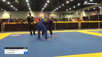 CHARLES A. RUSSELL JR. vs ALI ZACHARY 2019 World Master IBJJF Jiu-Jitsu Championship
