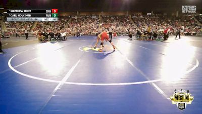 B3A-126 lbs Semifinal - Matthew Hunt, Comanche vs Cael Holcomb, Pawhuska