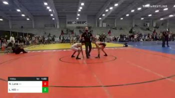 113 lbs Consolation - Logan Hill, OR vs Noah Luna, NC