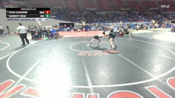 6A Boys 120 lbs Champ. Round 1 - Garrett Head, Barlow Boys vs Evan Lybarger, Mountainside Boys