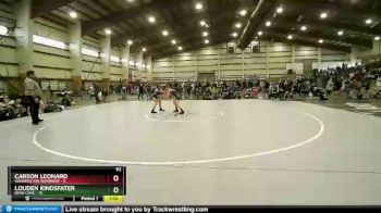 92 lbs Round 2 (4 Team) - Louden Kindsfater, Bear Cave vs Carson Leonard, Washington Warriors