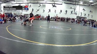 145B Champ. Round 1 - Jada Weiss, Otterbein University vs Nadirra Matlock, Mount Union University