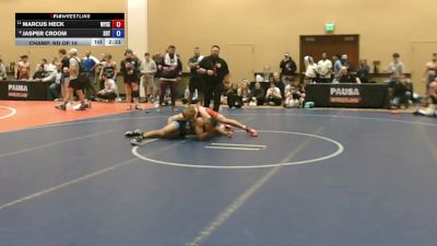 138 lbs Champ. Rd Of 16 - Marcus Heck, Wyoming Seminary vs Jasper Croom, Sons Of Thunder