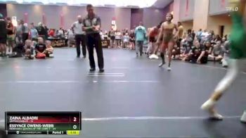 100 lbs Semis & 1st Wrestleback (8 Team) - Addilyn Masters, Untouchables vs Reagan Eaton, Nebraska Queens Of The Corn 2