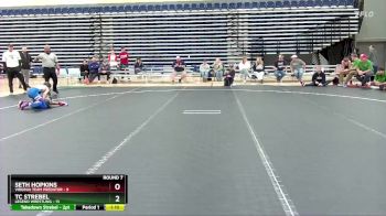 92 lbs Round 7 (10 Team) - Seth Hopkins, Virginia Team Predator vs TC Strebel, Legend Wrestling