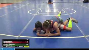 130 lbs Round 5 (6 Team) - Jake Anderson, Team Sconnie vs Zack Aquila, Virginia Hammers