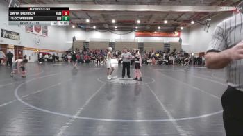 113 lbs Champ. Round 1 - Loc Webber, Dublin Coffman vs Owyn Dietrich, Franklin