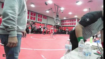 132 lbs 3rd Place - Gabriel Panhofer, Bishop Kelley vs Waylon Sanford, Dewar HS Boys