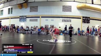 152 lbs Champ. Round 1 - Eli Blossom, Indiana vs Jack Nelson, Highland Wrestling Club