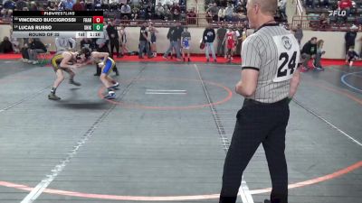 100_B lbs Round Of 32 - Vincenzo Buccigrossi, Franklin Regional vs Lucas Russo, Shikellamy