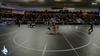 120 lbs Champ. Round 1 - Alysia Dundee, Waukon vs Devlynn Albrecht, Milton