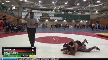 182 lbs Cons. Round 4 - Farzad Hashimi, El Dorado vs Derrick Cox, Rancho Buena Vista