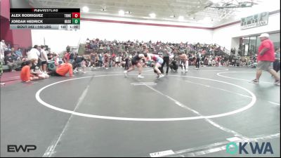 140 lbs Rr Rnd 3 - Alex Rodriguez, Tonkawa Takedown Club vs Jordan Hedrick, Husky WC