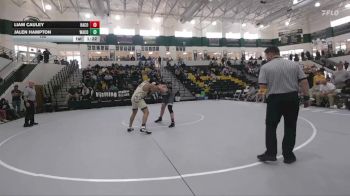 190 lbs 4th Wrestleback (16 Team) - Liam Cauley, Harris County vs Jalen Hampton, Ware County