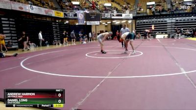 165 lbs Cons. Round 4 - Andrew Harmon, Air Force Prep vs Daniel Long, Unattached