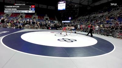 106 lbs Champ. Rd Of 64 - Colton Wyller, IL vs Cayden Engel, NE