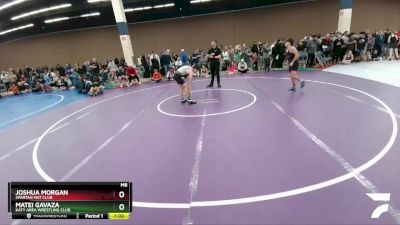 128-130 lbs Round 1 - Joshua Morgan, Spartan Mat Club vs Matei Gavaza, Katy Area Wrestling Club