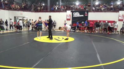 65 kg Round Of 64 - Andrew Lucinski, Bulls Wrestling Club vs Cael Happel, Panther Wrestling Club RTC