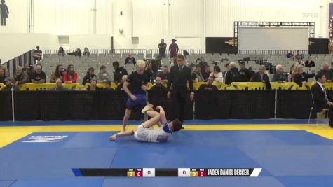 Jaden Daniel Becker vs Miguel Costa Chrischner Lopes 2024 World IBJJF Jiu-Jitsu No-Gi Championship