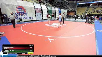 132 Class 3 lbs Cons. Round 1 - Chad Culp II, Hannibal vs Colt Taylor, Webb City