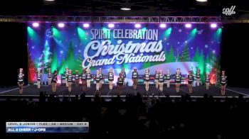 All 4 Cheer - J-Ops [2025 L2 Junior - Flex - D2 - Medium Day 2] 2025 Spirit Celebration Christmas Grand Nationals