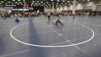 150 lbs Cons. Semis - Hunter Avalos, Spartan Mat Club vs Aiden Noyes, Beat The Streets Chicago-Oak Park