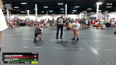 144 lbs Round 4 (6 Team) - Lincoln White, Precision WC vs Lukas Katsigiannis, Validus WC