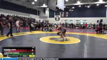 113 lbs Champ. Round 2 - Kamrin Lovio, Segerstrom vs Christian Garcia, Walnut