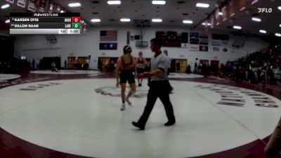 157 lbs Quarterfinal - Dillon Raab, Lakeland vs Karsen Otis, Augsburg