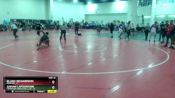 132 lbs Round 2 (10 Team) - Elijah Richardson, Palm Bay vs Zavian Lafountain, Tomahawk Wrestling Club