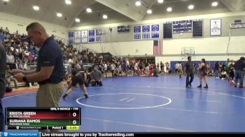 170 lbs Round 2 - Krista Green, El Rancho Dons vs Suriana Ramos, Thousand Oaks