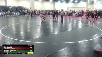 150 lbs Round 3 (10 Team) - Eli Silver, The Firemen Blue vs Jerrod Larsen, SD White