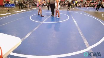 160 lbs Quarterfinal - Micco Richardson, Collinsville Cardinal Youth Wrestling vs Kenzie Church, Skiatook Youth Wrestling