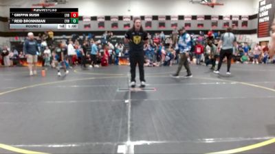 70 lbs Round 2 - Griffin Rush, Unaffiliated vs Reid Bronniman, Cobra Wrestling Club