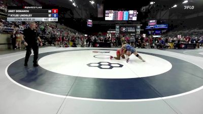 190 lbs Cons. Rd Of 32 - Jinet Demanou, MN vs KyLee Lindsley, MT