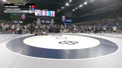 150 lbs Cons. Sub-rd Of 16 - Reid Grossman, Pennsylvania vs Kieran Akerson, Nebraska