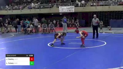 54 lbs Consi Of 8 #1 - Jack Seeley, Westminster, MD vs Lance Falsey, Wisox, PA