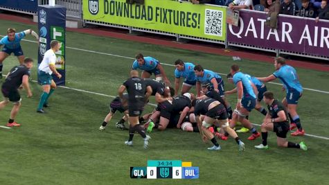 Jamie Dobie Try vs Bulls