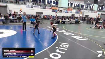 45 lbs Round 2 - Ryder Madrid, Alaska Battle Cats Wrestling Club vs Bodie Nichols, Arctic Warriors Wrestling Club