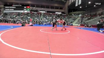 182 lbs Cons. Semi - Garin Bass, Pottsville Apache Youth Wrestling vs Noah Darnell, Battlefield Wrestling Club