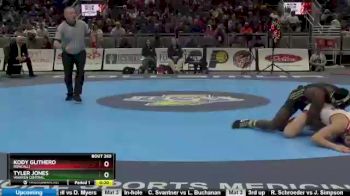 152 lbs 3rd Place Match - Tyler Jones, Warren Central. vs Kody Glithero, Roncalli