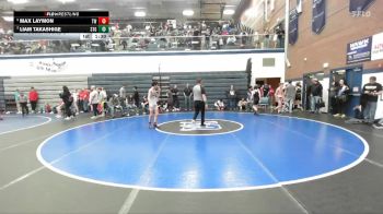 102 lbs Cons. Round 5 - Max Laymon, TW Wrestling vs Liam Takashige, Small Town Grims