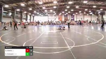 106 lbs Rr Rnd 3 - Carter Cichocki, Michigan Grapplers vs Anthony Alanis, Illinois Menace Thunder