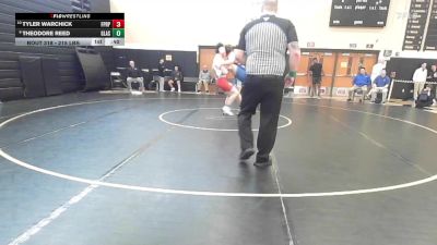215 lbs Consi Of 8 #2 - Tyler Warchick, Fairfield Prep vs Theodore Reed, Glastonbury