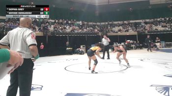 140 lbs Round 2 - Esther Hernandez, Quince Orchard vs Sophia Grey, Crofton