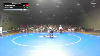 190 lbs 1st Place Match - Cole Loney, Atascadero vs Noah Zamora, McLane