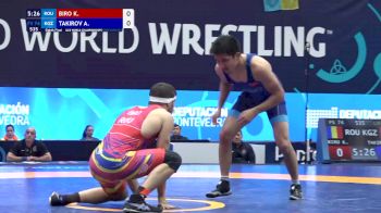 74 kg 1/8 Final - Krisztian Biro, Romania vs Alinur Takirov, Kyrgyzstan