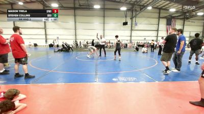 170 lbs Rr Rnd 3 - Mason Trela, FORGE H/S 2 - HSB vs Steven Collins, Ohio Titan Gold - HSB