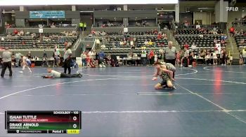 105 lbs 3rd Place Match - Isaiah Tuttle, Nebraska Wrestling Academy vs Drake Arnold, Nebraska Elite